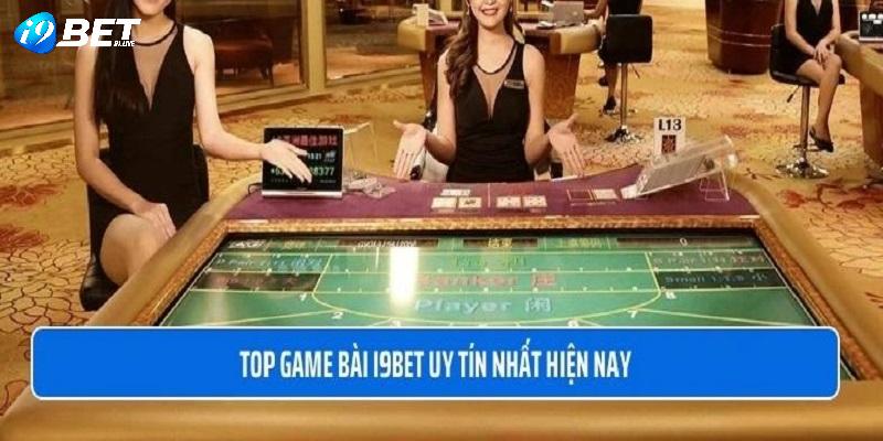 Đa dạng tựa game bài I9BET cho anh em lựa chọn