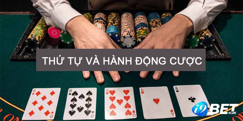 Các vòng chơi và thứ tự thực hiện hành động cụ thể